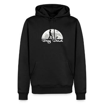 Chien Chihuahua Propriétaire de chien Gechenkidee - Sweat à capuche Premium bio Homme - noir - Devant - Nico (187cm)