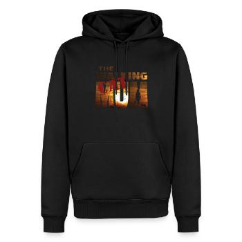 Cat Friend, Cat Accessories Gift - Men’s Premium Organic Hoodie - black - Front - Nico (187cm)