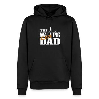 Cat Friend, Cat Accessories Gift - Men’s Premium Organic Hoodie - black - Front - Nico (187cm)