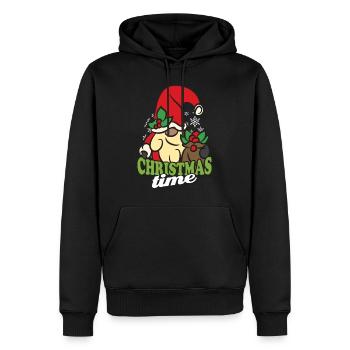 Weihnachtsgeschenk Weihnachten Advent Geschenke - Männer Premium Bio Hoodie - Schwarz - Vorne - Nico (187cm)