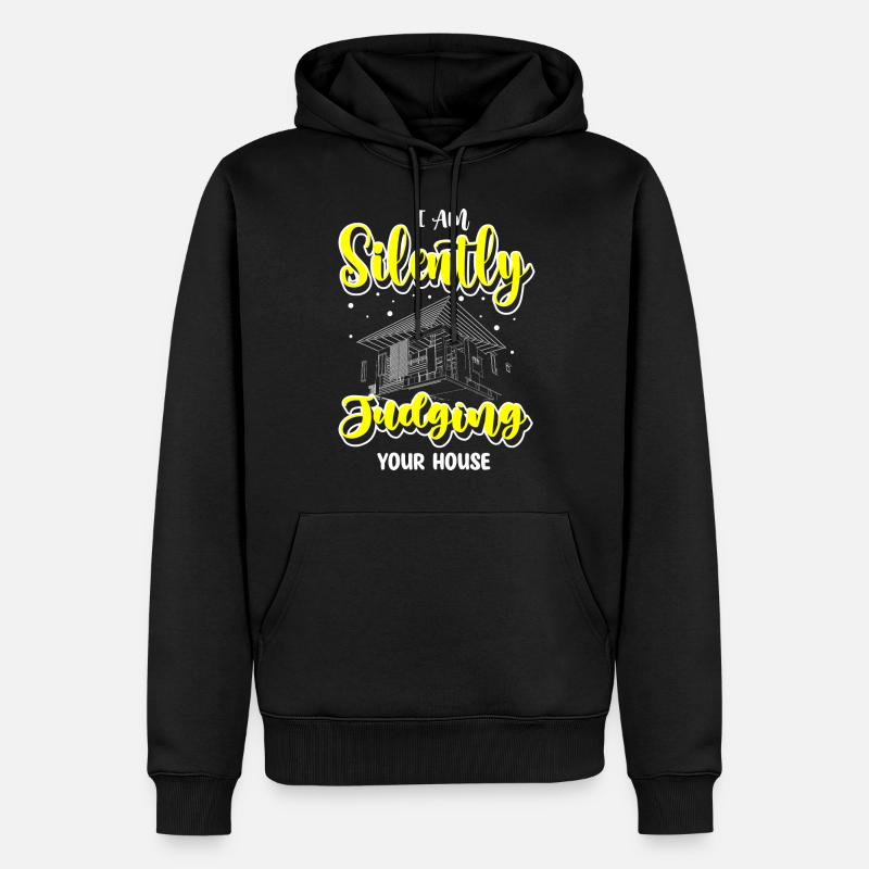 Architect Student Construction - Men’s Premium Organic Hoodie - black
