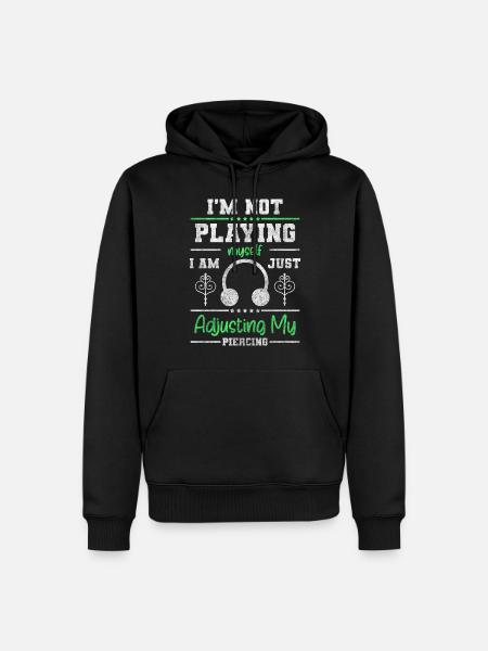 Piercing Art Piercing Studio - Men’s Premium Organic Hoodie - black
