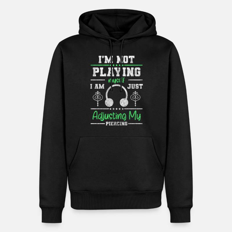 Piercing Art Piercing Studio - Men’s Premium Organic Hoodie - black