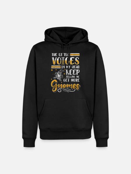 Dwarf Garden - Men’s Premium Organic Hoodie - black