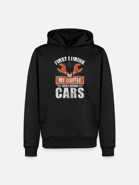 Mechanic, craftsman, mechatronics engineer, hobbyist - Men’s Premium Organic Hoodie - black