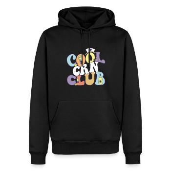 Cool Crn Club Registered Nurse Medical - Männer Premium Bio Hoodie - Schwarz - Vorne - Nico (187cm)