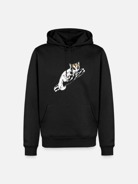 Short-headed glider Sugar Glider - Men’s Premium Organic Hoodie - black