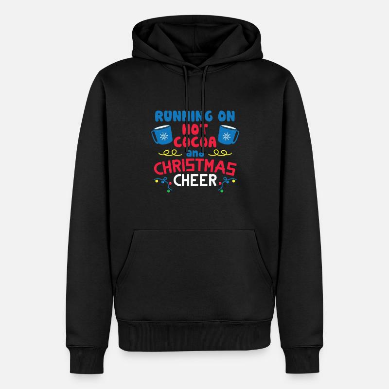 Cadeaux de Noël Noël - Sweat à capuche Premium bio Homme - noir