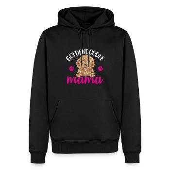 Goldendoodle Doodle Chien - Sweat à capuche Premium bio Homme - noir - Devant - Nico (187cm)