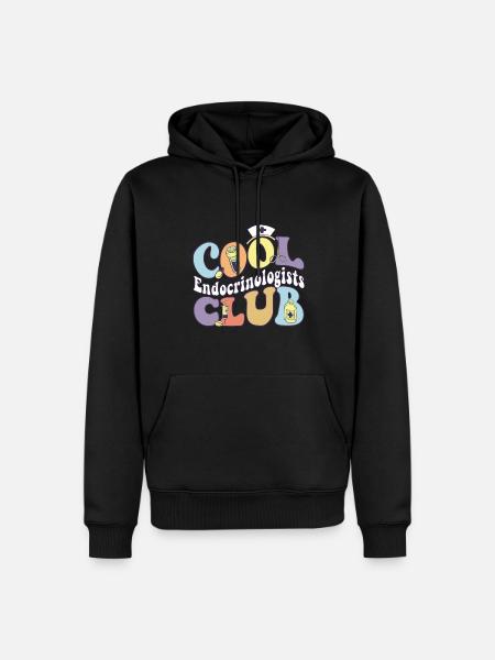 Cool Endocrinologists Club Endocrinology Squad - Men’s Premium Organic Hoodie - black