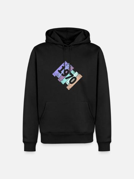Gruftis 1970 - Men’s Premium Organic Hoodie - black