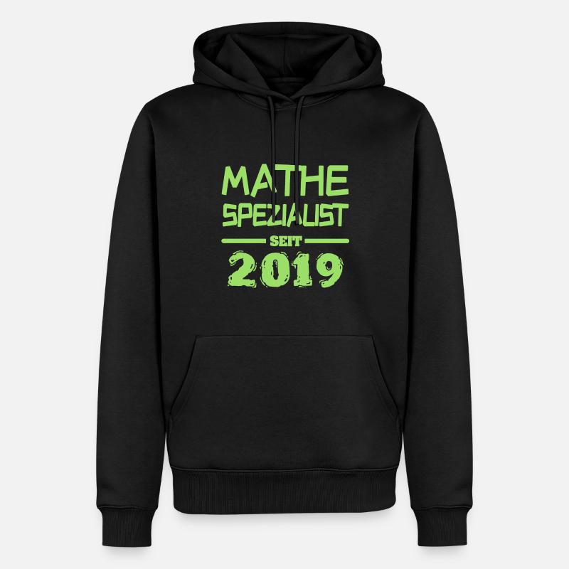 2019 - Männer Premium Bio Hoodie - Schwarz
