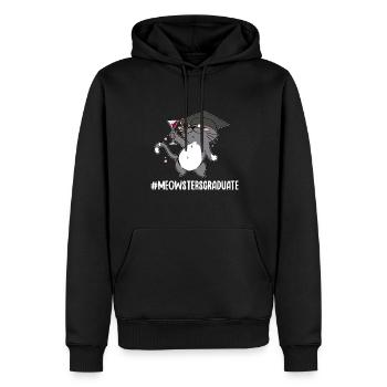 Master's Degree Studium Master Abschluss - Männer Premium Bio Hoodie - Schwarz - Vorne - Nico (187cm)