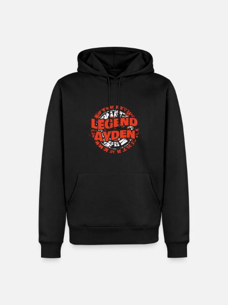 Gift for Ayden - Men’s Premium Organic Hoodie - black