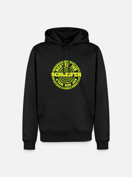 Job Grinder - Men’s Premium Organic Hoodie - black