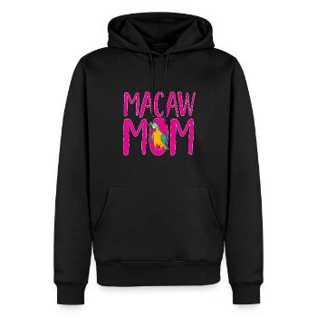 Gelbbrustara Papagei Blue And Yellow Macaw - Männer Premium Bio Hoodie - Schwarz - Vorne - Nico (187cm)