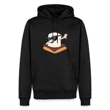 Cool Dabbing Smore Kids Camping Marshmallow - Männer Premium Bio Hoodie - Schwarz - Vorne - Nico (187cm)