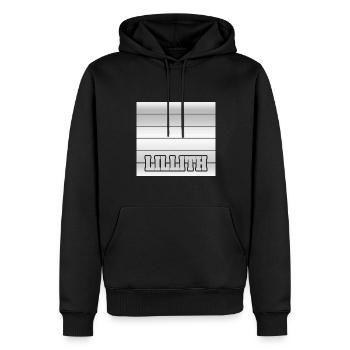 Idée cadeau pour Lillith Daughter Gift - Sweat à capuche Premium bio Homme - noir - Devant - Nico (187cm)