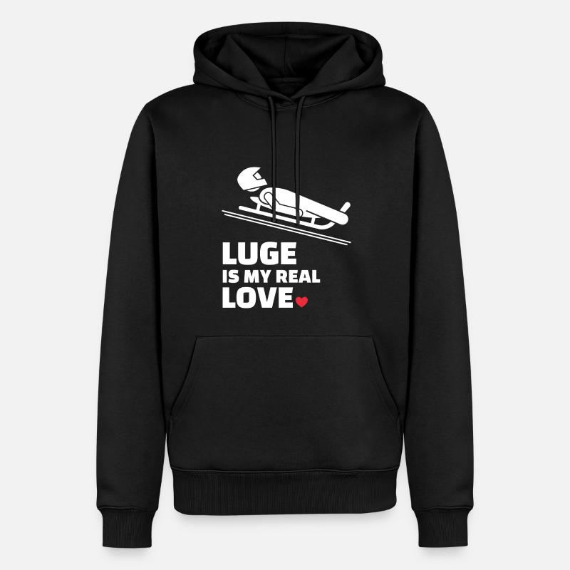 J’adore Clean - Sweat à capuche Premium bio Homme - noir