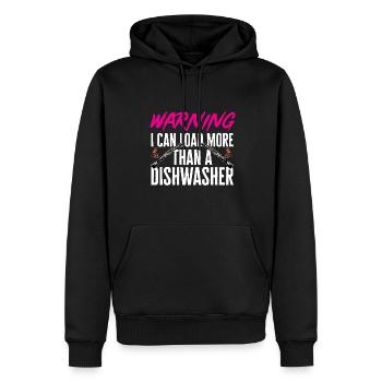 Trapschießen Skeet Tontaubenschießen - Männer Premium Bio Hoodie - Schwarz - Vorne - Nico (187cm)