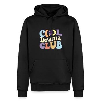Cool Drama Theater Broadway Stage Theatre Acteur - Sweat à capuche Premium bio Homme - noir - Devant - Nico (187cm)