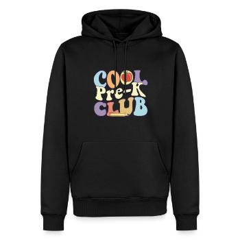 Cool Pre K Club Enseignant préscolaire Élève Retour à - Sweat à capuche Premium bio Homme - noir - Devant - Nico (187cm)