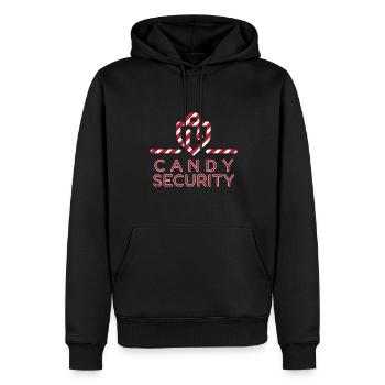 Candy Security Kids Parents Matching Birthday - Men’s Premium Organic Hoodie - black - Front - Nico (187cm)