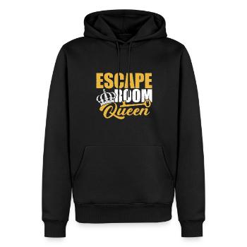 Women Challenge Mystery Escape Room Queen - Männer Premium Bio Hoodie - Schwarz - Vorne - Nico (187cm)