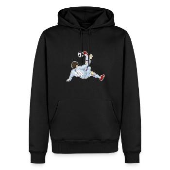 Équipe de Corée du Sud de football I Football - Sweat à capuche Premium bio Homme - noir - Devant - Nico (187cm)