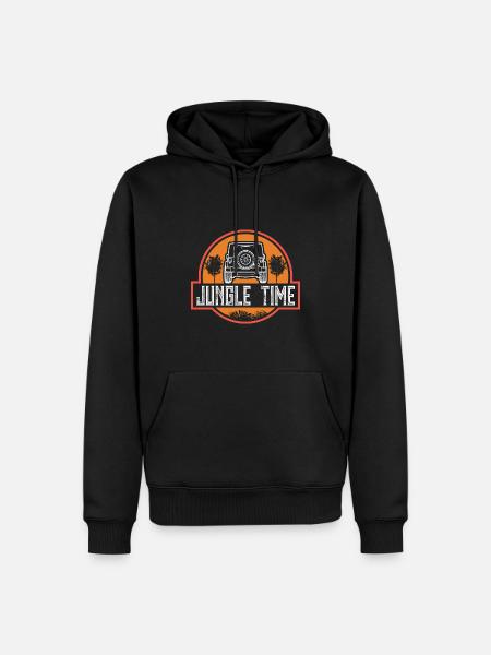 Safari Big Five - Men’s Premium Organic Hoodie - black