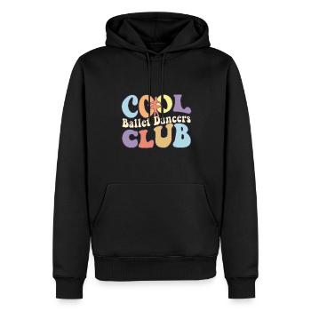 Cool Ballet Dancers Club Ballerina Girl Ballet - Männer Premium Bio Hoodie - Schwarz - Vorne - Nico (187cm)