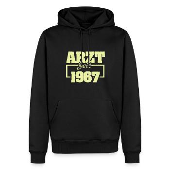 Chefarzt 1967 - Männer Premium Bio Hoodie - Schwarz - Vorne - Nico (187cm)