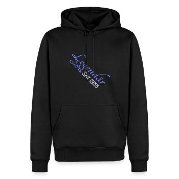 Jahr 1953 - Männer Premium Bio Hoodie - Schwarz - Vorne - Nico (187cm)