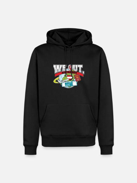 We Out Reis Naar Oostenrijk Reizen Matching Familie - Mannen Premium Bio hoodie - zwart