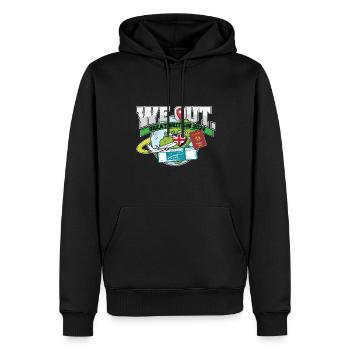 We Out Trip To Great Britain Travel Matching - Men’s Premium Organic Hoodie - black - Front - Nico (187cm)