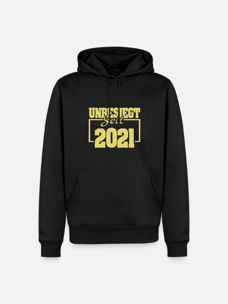 seit 2021 - Männer Premium Bio Hoodie - Schwarz