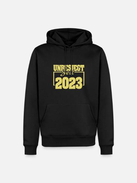 2023 - Männer Premium Bio Hoodie - Schwarz
