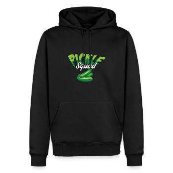 Cornichon Soutien émotionnel Ami de soutien - Sweat à capuche Premium bio Homme - noir - Devant - Nico (187cm)