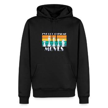I've Got Some Awesome Moves Chess Player Gift - Männer Premium Bio Hoodie - Schwarz - Vorne - Nico (187cm)
