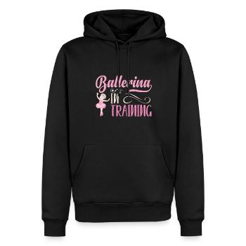 Ballerina Lifestyle Tanz Klassisches Ballett Gesch - Männer Premium Bio Hoodie - Schwarz - Vorne - Nico (187cm)