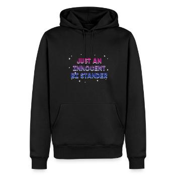 Just an Innocent Bi Stander Bisexual LGBTQ Bi - Männer Premium Bio Hoodie - Schwarz - Vorne - Nico (187cm)