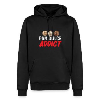 Concha Hispanic Mexikanisch Pan Dulce - Männer Premium Bio Hoodie - Schwarz - Vorne - Nico (187cm)