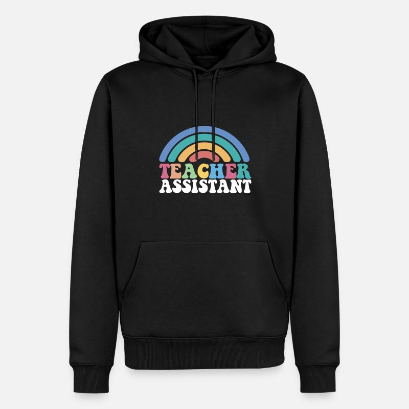 Enseignant(e) suppléant(e) Assistant(e) d’enseignement - Sweat à capuche Premium bio Homme - noir