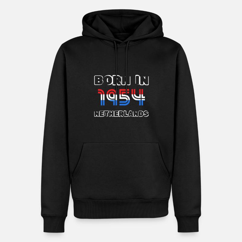 Pays-Bas 1954 - Sweat à capuche Premium bio Homme - noir