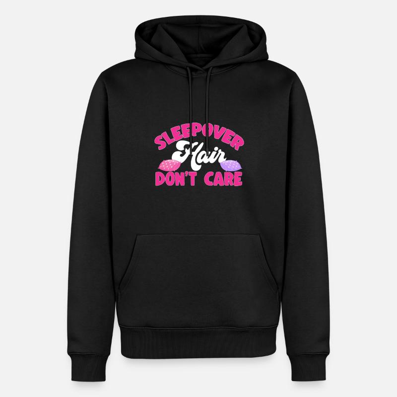 Soirée pyjama pyjama soirée pyjama - Sweat à capuche Premium bio Homme - noir
