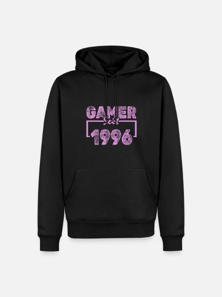 Play 1996 - Men’s Premium Organic Hoodie - black