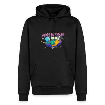 Gelbbrustara Papagei Blue And Yellow Macaw - Männer Premium Bio Hoodie - Schwarz - Vorne - Nico (187cm)