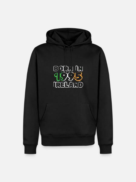 Born in 1995 - Men’s Premium Organic Hoodie - black