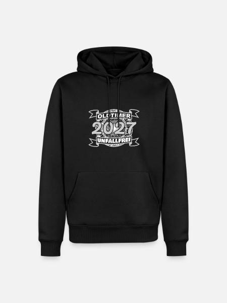 2027 2027 - Männer Premium Bio Hoodie - Schwarz