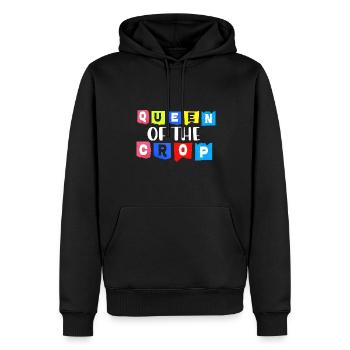 Drôle de citation sarcastique Mode de vie ironique Spruc - Sweat à capuche Premium bio Homme - noir - Devant - Nico (187cm)